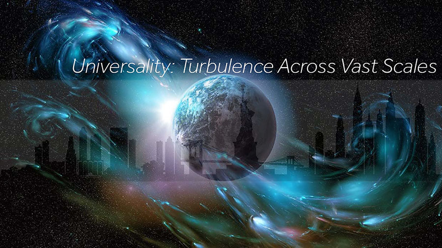 Universality: Turbulence Across Vast Scales